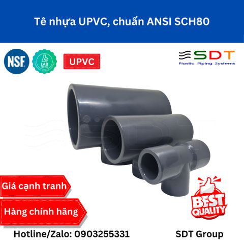Tê nhựa UPVC SCH80 - Sanking