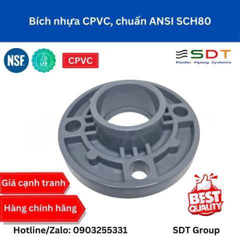Bích Liền nhựa CPVC SCH80 - SANKING