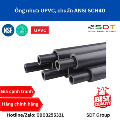 Ống Nhựa UPVC SCH40 - SHIEYU (DFP)