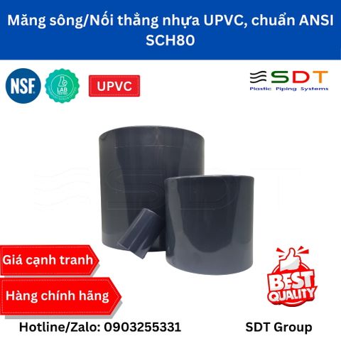 Măng sông nhựa UPVC SCH80 - Sanking