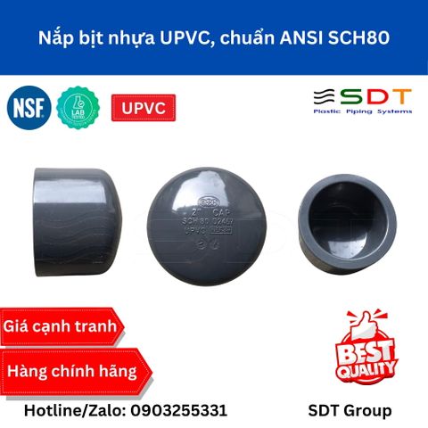 Đầu bịt nhựa UPVC SCH80 - SHIEYU (DFP)