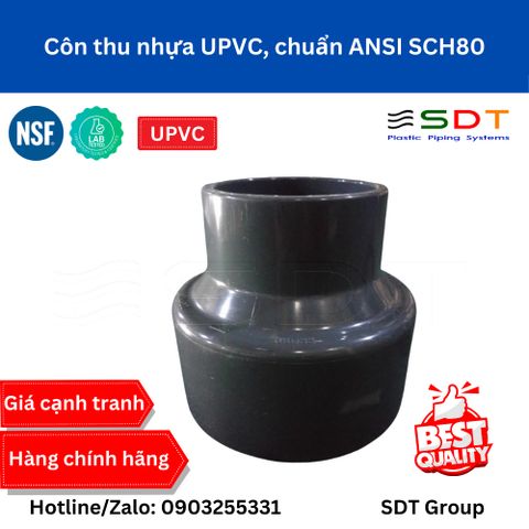 Côn thu nhựa UPVC SCH80 - SHIEYU (DFP)