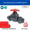 Van màng nhựa nối bích ASAHI Type 14