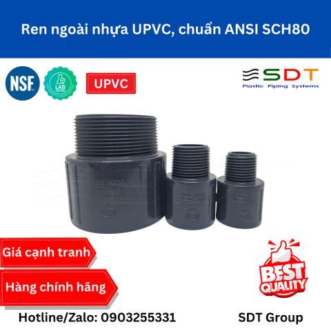Ren ngoài nhựa UPVC SCH80 - Sanking