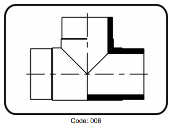 Cút nhựa PE 100-RC - code 70.006