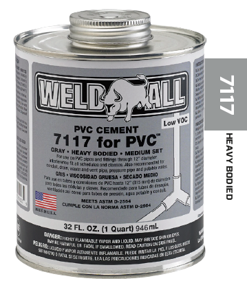Weld-all UPVC 7117