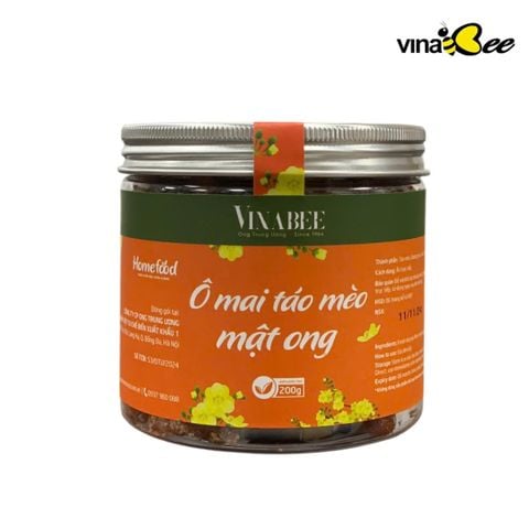  Ô mai táo mèo mật ong 200g 