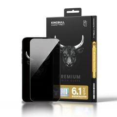 Dán cường lực Mipow Kingbull HD Anti-Spy Premium Silk For iPhone 16 Series 2024