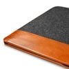 TÚI CHỐNG SỐC TOMTOC (USA) FELT & PU LEATHER FOR MACBOOK PRO/AIR 13″ NEW H16-C02Y