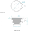 Bộ NotNeutral Black LINO Dbl Capp Cup & Scr 180ml ( LINOBLK180CS )