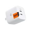 Sạc nhanh Spigen arcstation wall charger 45W 2-port TOTAL 45W white – ACH03716