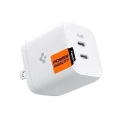 Sạc nhanh Spigen arcstation wall charger 30W 2-port TOTAL 35W white – ACH03713