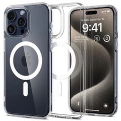 Ốp lưng iphone 15 Series Spigen Crystal Hybrid Magfit