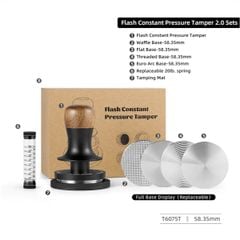 Flash constant pressure tamper 2.0 set 58mm universal ( T6075 T6175 )
