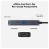 Cổng chuyển Hyperdrive Next 4 Port Usb-C Macbook/Laptop – HD4001GL