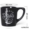 Ly sứ NotNeutral LINO Death Before Decaf Mug 300ml LINODBD300C