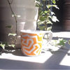 Ly sứ NotNeutral LINO 10oz Coffee Mug - Spinne Orange, 300ml (8217)