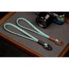 Dây máy ảnh Monsieur đeo tay da đan Braided Oval