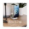 Bộ sạc không dây HyperJuice Qi2 3-in-1 magnetic charging stand