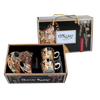 Set 2 ly và đĩa sứ Carmani Mug Camio - 100ml ( 532 )