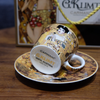 Set 2 ly và đĩa sứ Carmani Mug Camio - 100ml ( 532 )