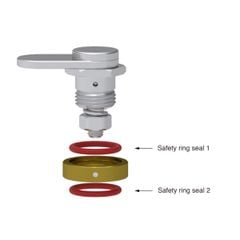 Safety ring and seals