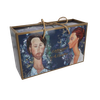 Set 2 ly và đĩa sứ Carmani A. Modigliani Lunia Czechowska and Leopold Zborowski - 250ml