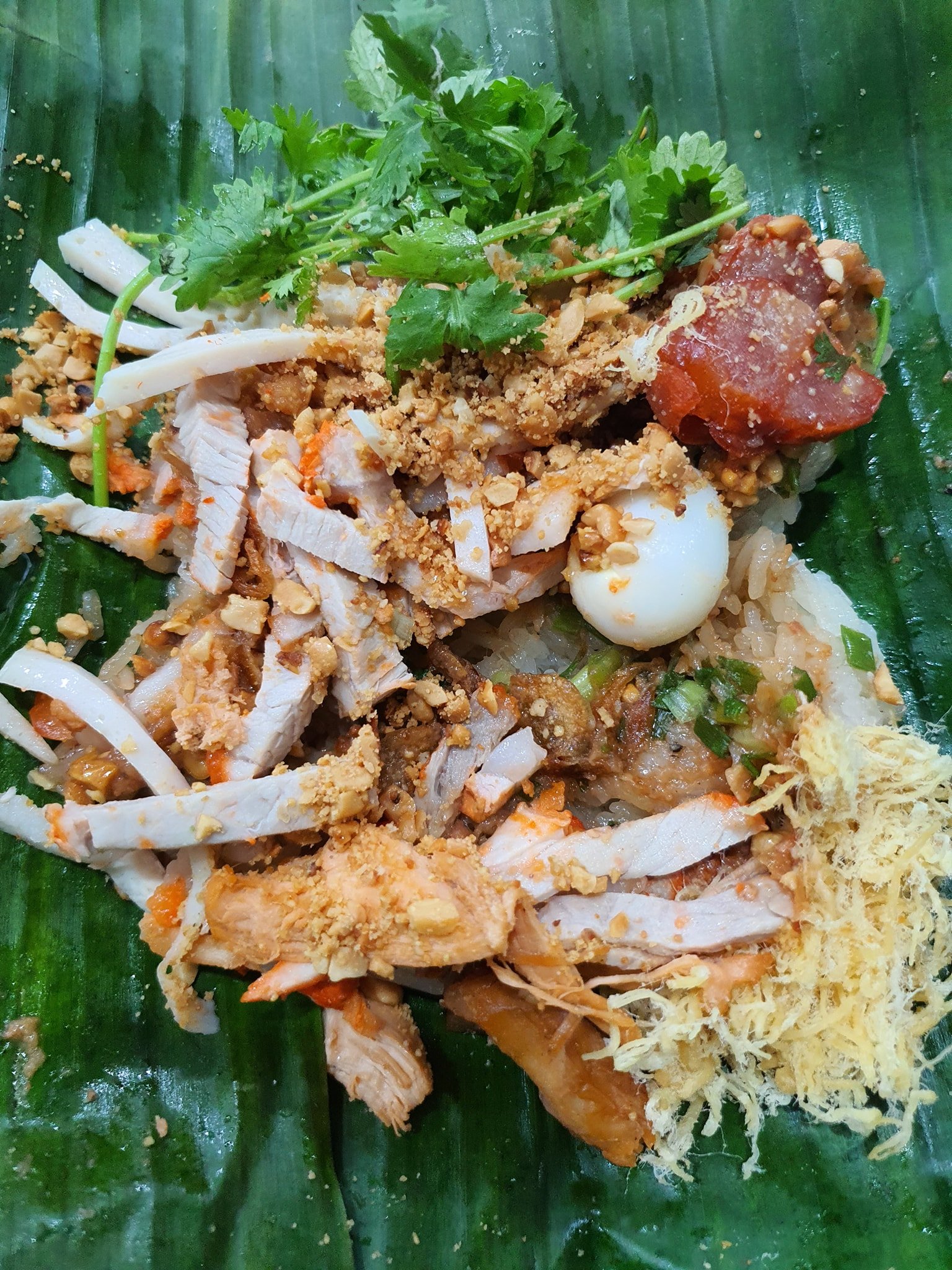 Menu Xôi Lá Chuối