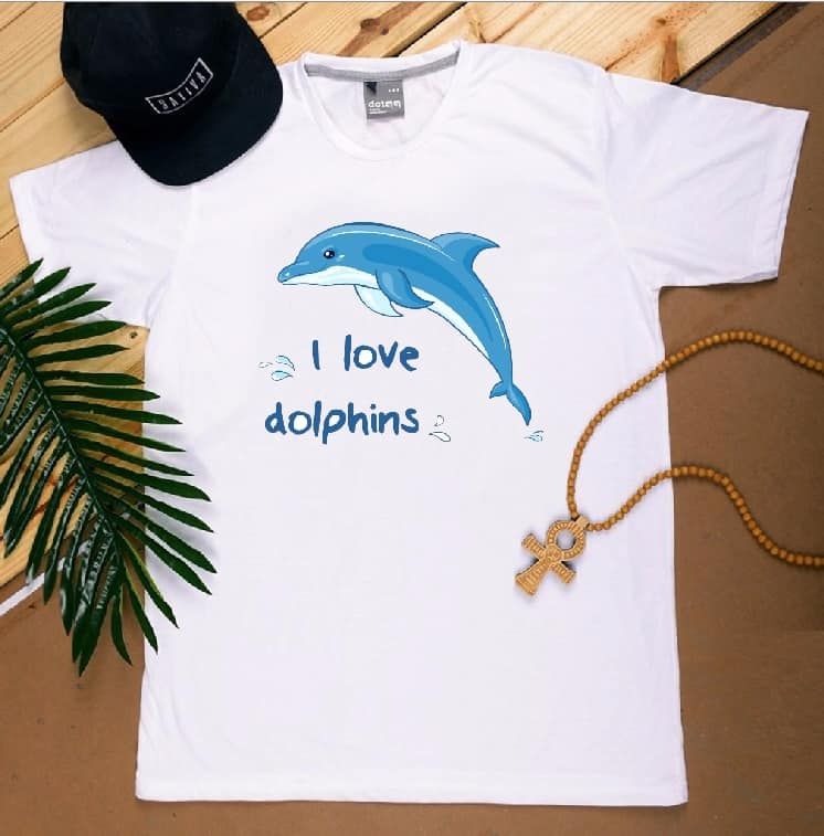  áo đi biển I love Dolphins 