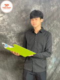  Đồng Phục Công Sở Sơmi Trơn Màu Đen 