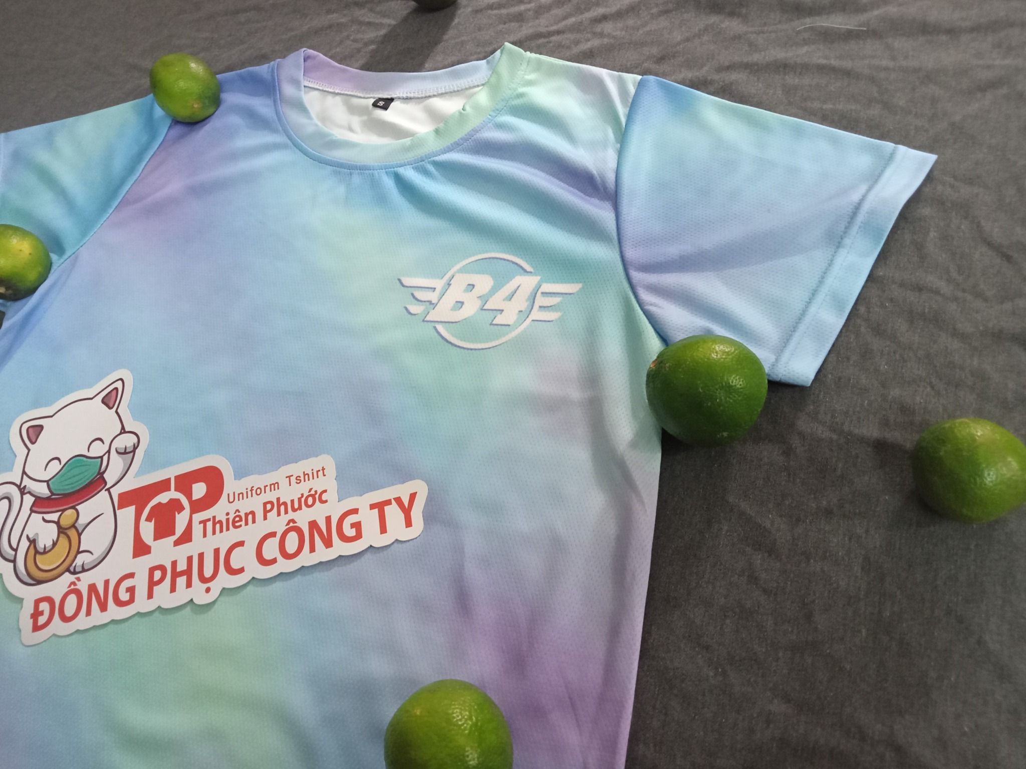  Áo Lớp Đồng Phục Tie Dye 2021 TPA46 