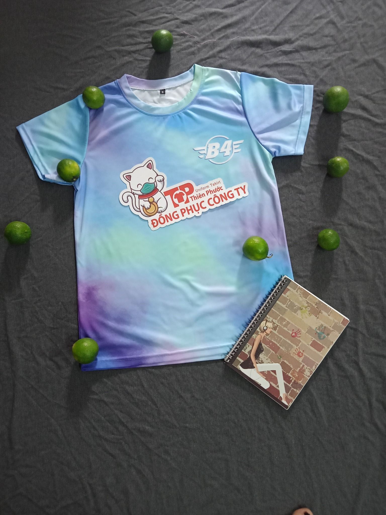  Áo Lớp Đồng Phục Tie Dye 2021 TPA46 