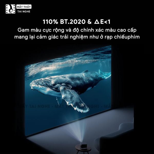 Xgimi Horizon S Max - Máy chiếu 4K thông minh tích hợp Android TV 11, sử dụng công nghệ Dual Light 2.0, đạt chứng nhận IMAX Enhanced, độ phân giải chuẩn 4K UHD, độ sáng 3100 ISO Lumens, tương phản siêu cao 100000:1, loa Harman Kardon và Dolby Vision