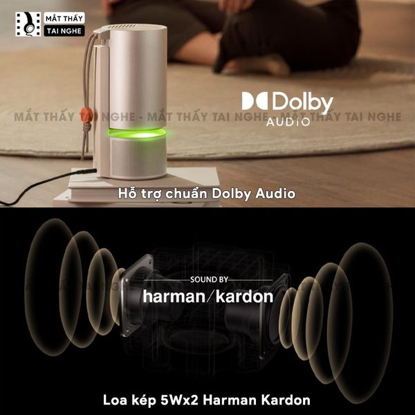 Xgimi Mogo 3 Pro - Máy chiếu thông minh tích hợp Google TV quốc tế, sử dụng công nghệ DLP, độ sáng 450 ISO lumens, độ phân giải chuẩn Full HD cho hình ảnh và màu sắc cực đẹp
