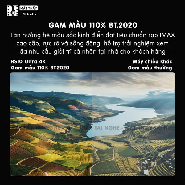 XGIMI RS10 Ultra 4K - Máy chiếu 4K Dual Light LED-Laser thông minh chuẩn độ phân giải thực 4K, độ sáng 3500 CVIA Lumens, tích hợp Android, loa Harman Kardon, Dolby Vision, tự động lấy nét và tự động căn chỉnh góc chiếu