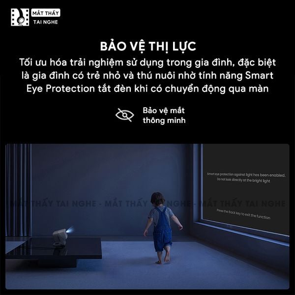 JMGO N1s 4K - Máy chiếu thông minh tích hợp Google TV và hỗ trợ Netflix chính chủ, độ phân giải 4K UHD 3840x2160p, độ sáng 1.100 ISO lumens