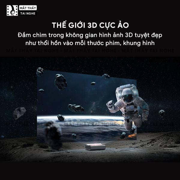 Xgimi Aura 2 - Máy chiếu siêu gần 4K thông minh tích hợp Android TV 11, sử dụng công nghệ Dual Light 2.0, đạt chứng nhận IMAX Enhanced, độ phân giải chuẩn 4K UHD, độ sáng 2300 ISO Lumens, loa Harman Kardon và Dolby Vision