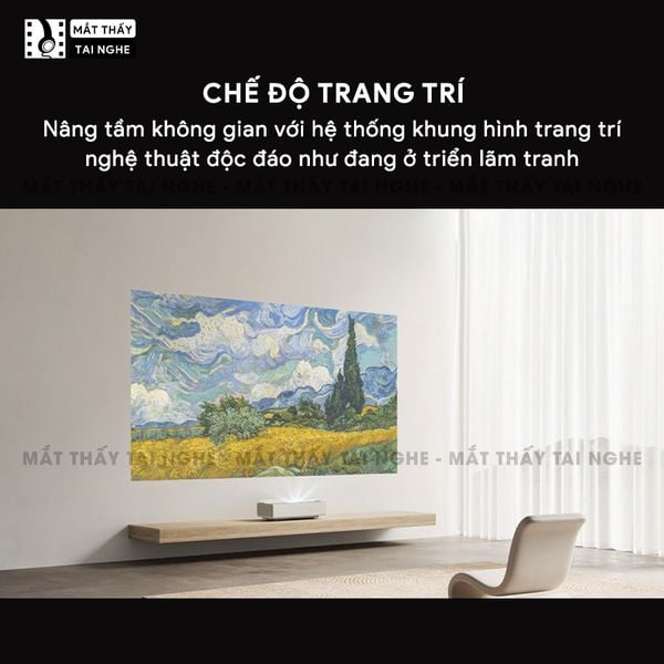 Xgimi Aura 2 - Máy chiếu siêu gần 4K thông minh tích hợp Android TV 11, sử dụng công nghệ Dual Light 2.0, đạt chứng nhận IMAX Enhanced, độ phân giải chuẩn 4K UHD, độ sáng 2300 ISO Lumens, loa Harman Kardon và Dolby Vision