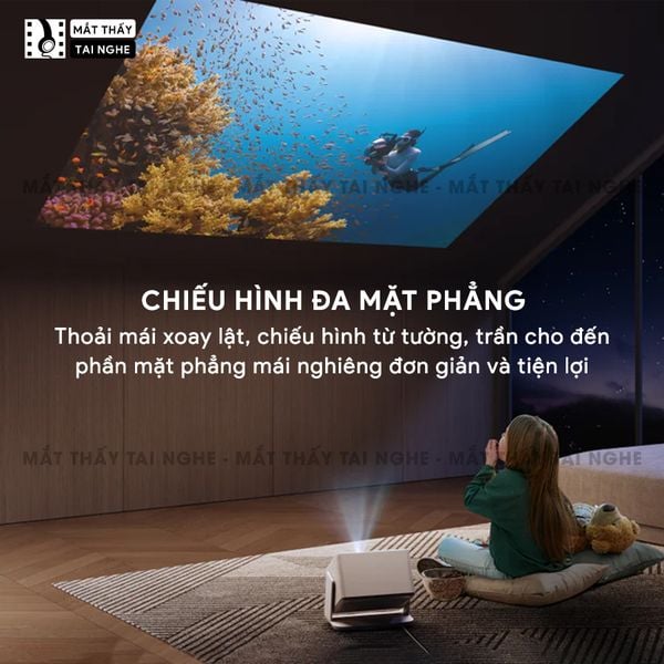 Xgimi Horizon S Max - Máy chiếu 4K thông minh tích hợp Android TV 11, sử dụng công nghệ Dual Light 2.0, đạt chứng nhận IMAX Enhanced, độ phân giải chuẩn 4K UHD, độ sáng 3100 ISO Lumens, tương phản siêu cao 100000:1, loa Harman Kardon và Dolby Vision