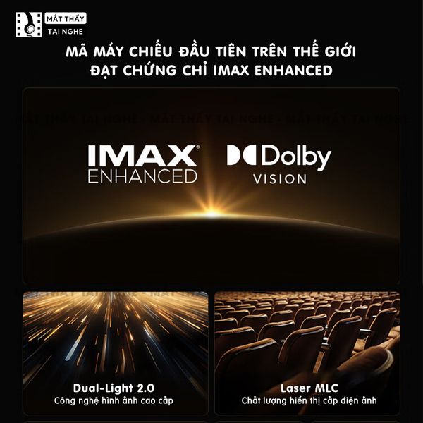 XGIMI RS10 Ultra 4K - Máy chiếu 4K Dual Light LED-Laser thông minh chuẩn độ phân giải thực 4K, độ sáng 3500 CVIA Lumens, tích hợp Android, loa Harman Kardon, Dolby Vision, tự động lấy nét và tự động căn chỉnh góc chiếu