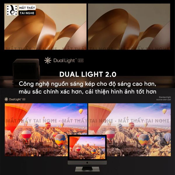 Xgimi Horizon S Max - Máy chiếu 4K thông minh tích hợp Android TV 11, sử dụng công nghệ Dual Light 2.0, đạt chứng nhận IMAX Enhanced, độ phân giải chuẩn 4K UHD, độ sáng 3100 ISO Lumens, tương phản siêu cao 100000:1, loa Harman Kardon và Dolby Vision