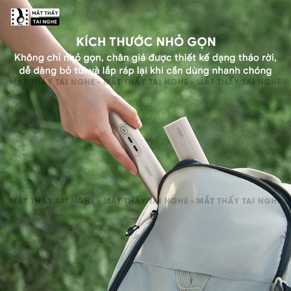 Chân giá pin sạc Xgimi - Chính hãng Xgimi, thiết kế cho Mogo 3 Pro, tích hợp pin 20.000mAh, chất liệu cao cấp, trụ đỡ chắc chắn