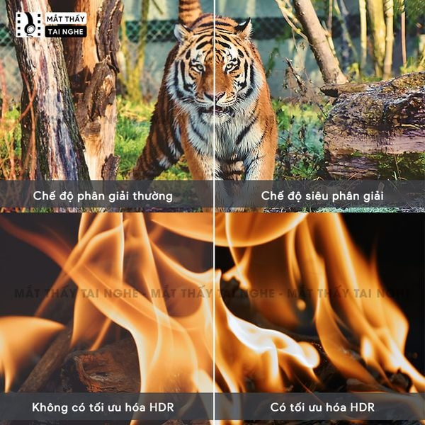 Epson EH-LS800 - Máy chiếu siêu gần 4K thông minh tích hợp Android TV, độ phân giải chuẩn 4K UHD 3840x2160p, độ sáng 4.000 ansi, tương phản siêu cao 2.500.000:1