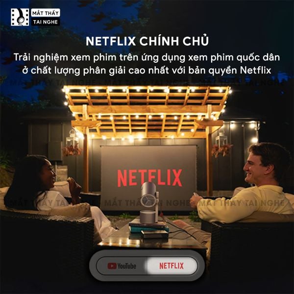 Xgimi Mogo 3 Pro - Máy chiếu thông minh tích hợp Google TV quốc tế, sử dụng công nghệ DLP, độ sáng 450 ISO lumens, độ phân giải chuẩn Full HD cho hình ảnh và màu sắc cực đẹp