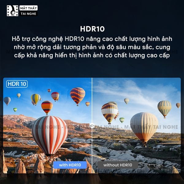 JMGO N1s 4K - Máy chiếu thông minh tích hợp Google TV và hỗ trợ Netflix chính chủ, độ phân giải 4K UHD 3840x2160p, độ sáng 1.100 ISO lumens