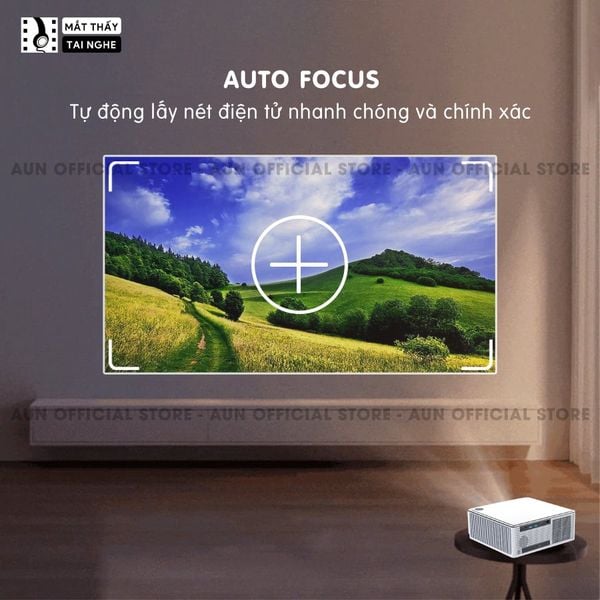 Xview Xcine4 Pro2 - Máy chiếu mini tích hợp Android TV, độ sáng lên đến 900 ansi lumens, phân giải thực chuẩn Full HD 1080p, sử dụng công nghệ quang học mới nhất hạn chế 98% mờ viền, hỗ trợ Auto focus và Autokeystone