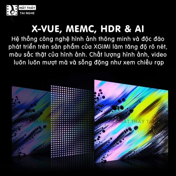 XGIMI Aura - Máy chiếu thông minh Laser 4K UHD DLP 3D / 2400Ansi Lumens / Android 10, công nghệ chiếu siêu gần chuẩn 4K, cho chất lượng cực đẹp