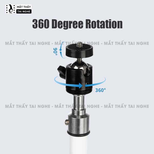 Tripod xoay 360 đỡ máy chiếu - Độ dài tối đa lên tới 2.1 m, hỗ trợ cho đa dạng các loại máy chiếu, máy ảnh, điện thoại
