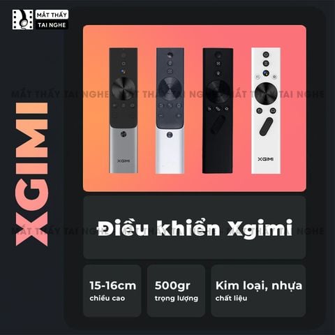 Điều khiển máy chiếu Xgimi chính hãng, đủ các loại hỗ trợ đa dạng các mã máy chiếu Xgimi