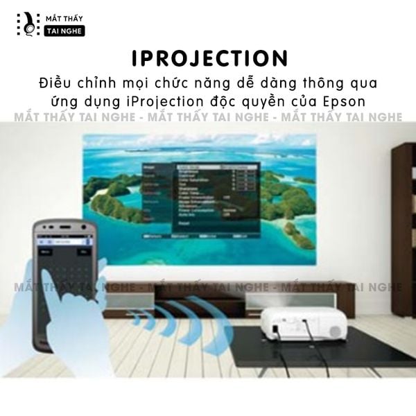 Epson EH-TW5200 - 99% - Máy chiếu Full HD 1920x1080p, tương phản cao 15.000:1, hỗ trợ chiếu 3D cực đẹp, tốc độ phản hồi nhanh